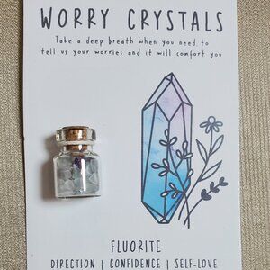 Fluorite Worry Crystals